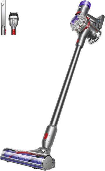 Dyson V8 Advanced Aspirateur sans Fil, 130 AW, Jusqu’à 40 Min d’autonomie, Brosse Motorbar Anti-enchevêtrement