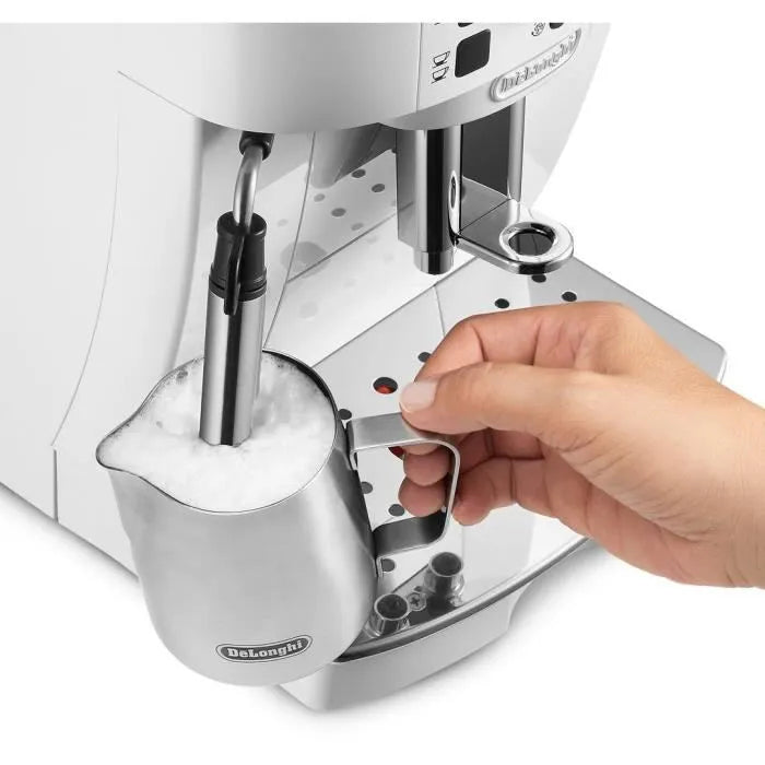Machine expresso broyeur - De'Longhi - Magnifica S - ECAM22.110.W - 4 recettes - Blanc
