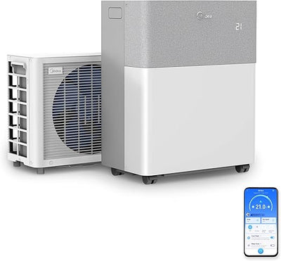 Midea Portasplit 12 000 BTU (3,5 kW) – 42 m² / 105 m³ – Mode silencieux : 39 dB(A)