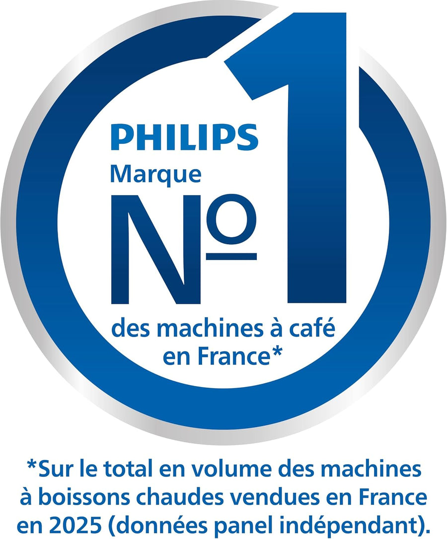 PHILIPS machine à café grain boissons Expresso broyeur avec écran tactile Broyeur 100% céramique App HomeID