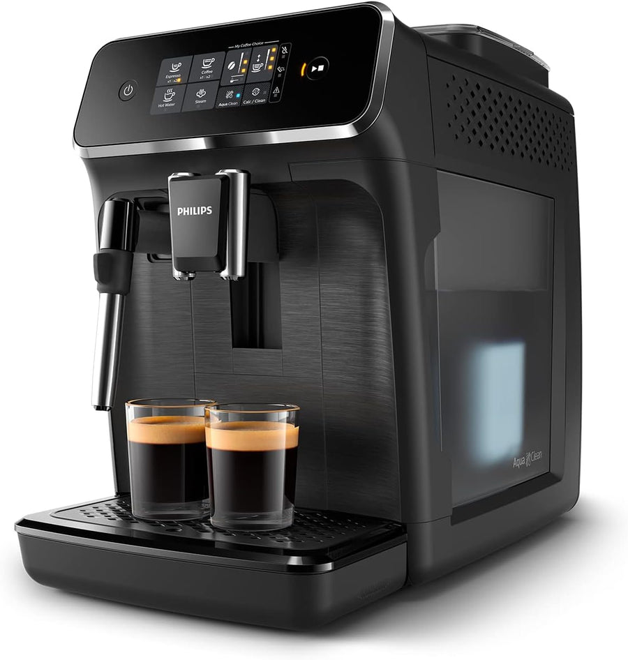 PHILIPS machine à café grain boissons Expresso broyeur avec écran tactile Broyeur 100% céramique App HomeID