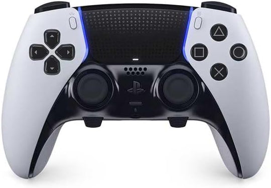 Playstation Sony, Manette 5 DualSense Edge, Sans Fil, Touches Arrière & Joysticks Interchangeables, Gâchettes Réglables, Profils Personnalisables, Compatible PS5/PC, Couleur : Blanche et Noire