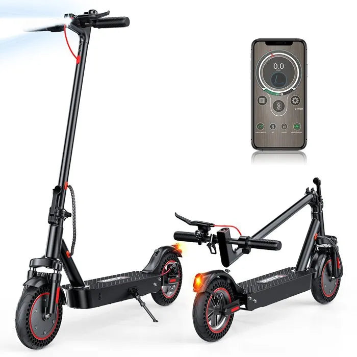 Trottinette électrique iScooter I9Max-10''-500W-36 V10 Ah-3 vitesses-Vitesse maximale 35 km/h- Autonomie 40 km-Pliable-App-Urbain
